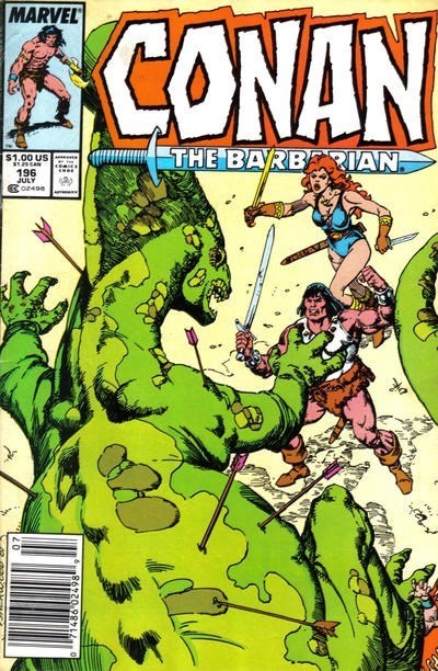 CONAN THE BARBARIAN #196B