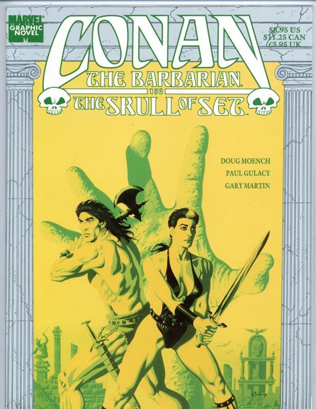 MARVEL GRAPHIC NOVEL: CONAN THE BARBARIAN - SKULL OF SET #nn