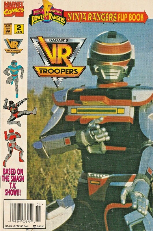 SABAN'S MIGHTY MORPHIN POWER RANGERS: NINJA RANGERS / VR TROOPERS #2B