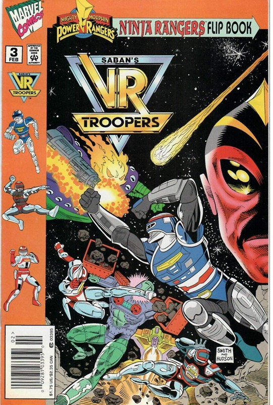 SABAN'S MIGHTY MORPHIN POWER RANGERS: NINJA RANGERS / VR TROOPERS #3B