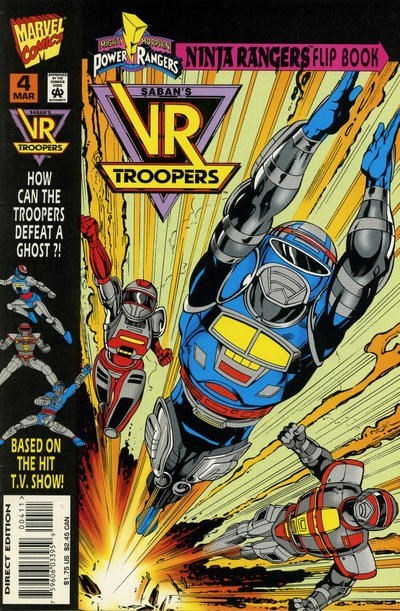 SABAN'S MIGHTY MORPHIN POWER RANGERS: NINJA RANGERS / VR TROOPERS #4