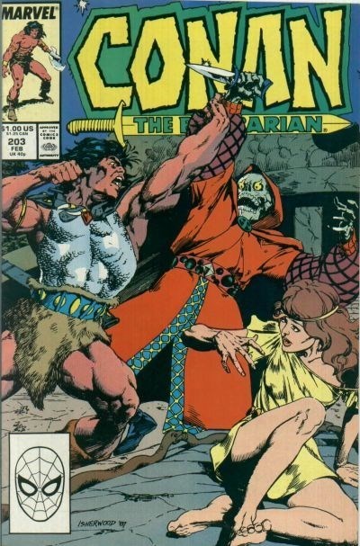CONAN THE BARBARIAN #203