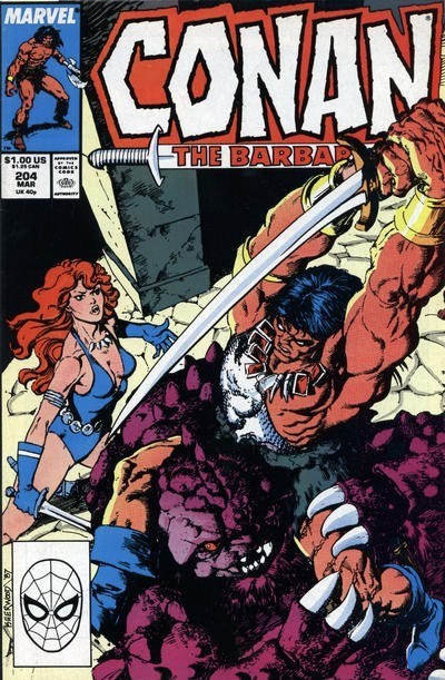 CONAN THE BARBARIAN #204
