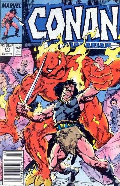 CONAN THE BARBARIAN #205B