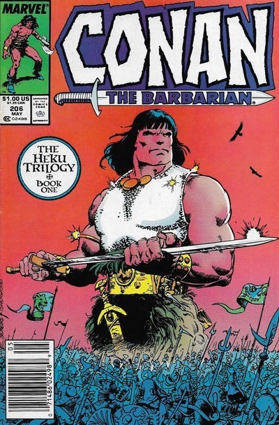 CONAN THE BARBARIAN #206B