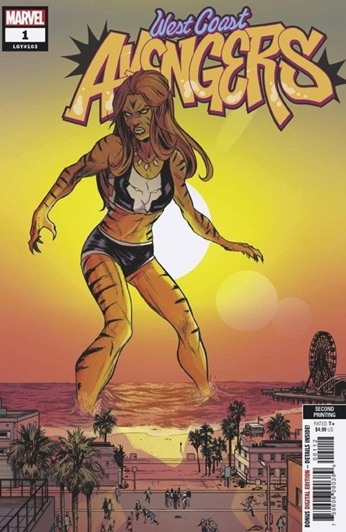 WEST COAST AVENGERS #1-2nd