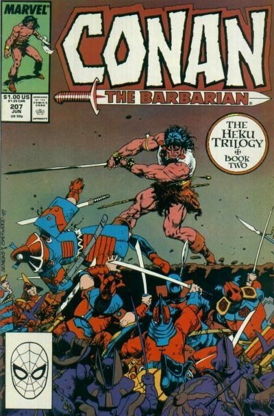 CONAN THE BARBARIAN #207