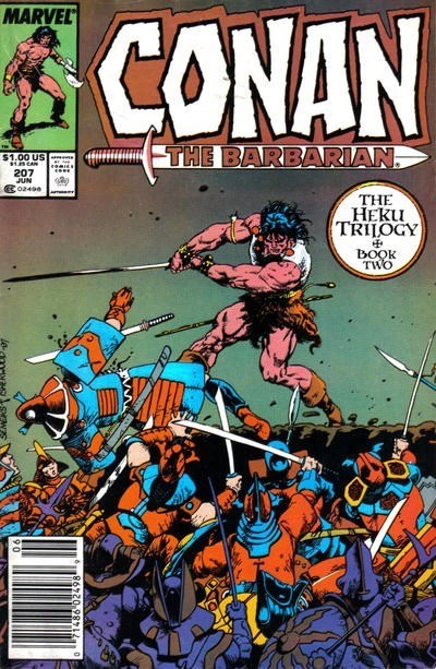 CONAN THE BARBARIAN #207B