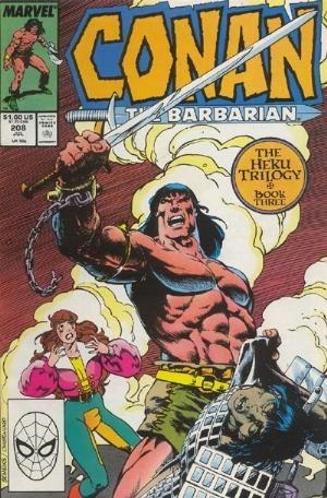 CONAN THE BARBARIAN #208
