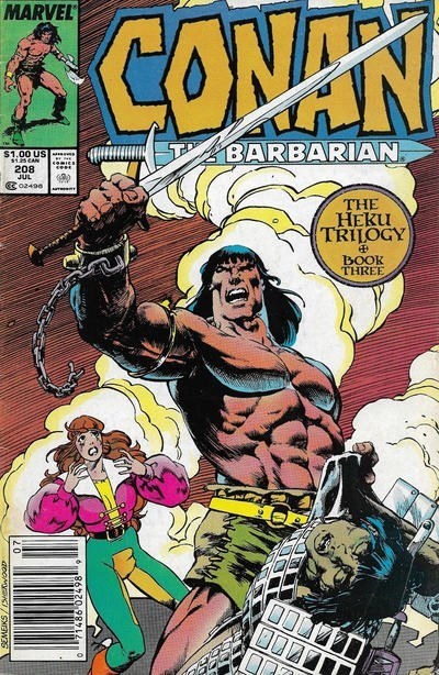 CONAN THE BARBARIAN #208B