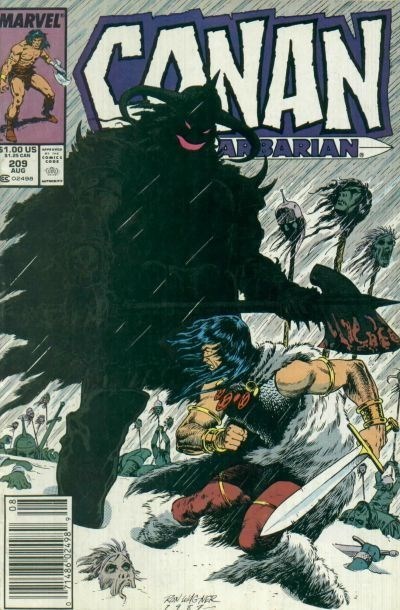 CONAN THE BARBARIAN #209B