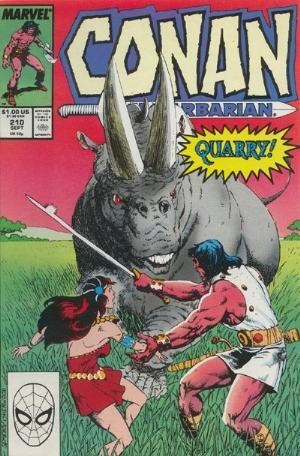 CONAN THE BARBARIAN #210