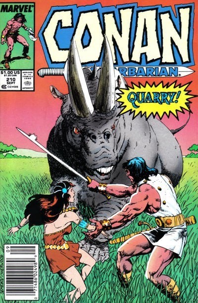CONAN THE BARBARIAN #210B