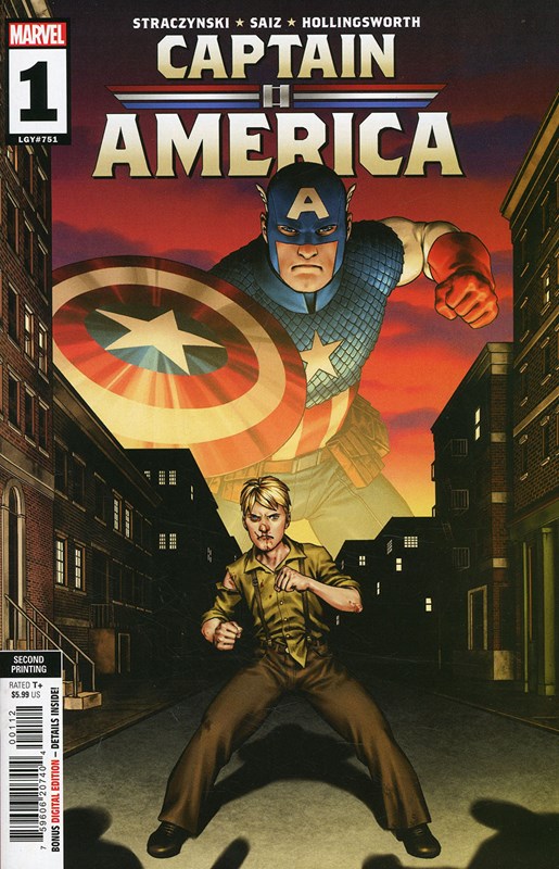 CAPTAIN AMERICA #1-2nd