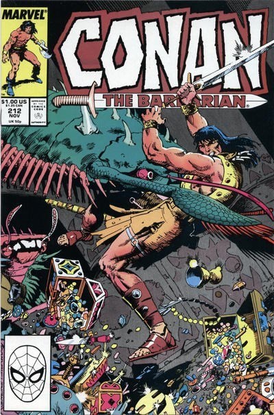 CONAN THE BARBARIAN #212