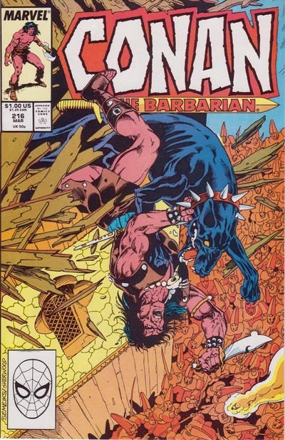 CONAN THE BARBARIAN #216