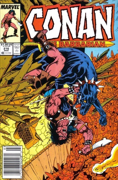 CONAN THE BARBARIAN #216B