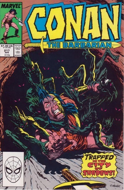 CONAN THE BARBARIAN #217
