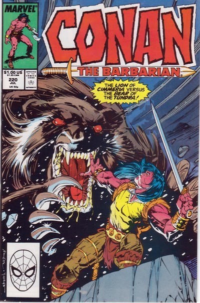 CONAN THE BARBARIAN #220