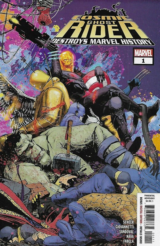 COSMIC GHOST RIDER DESTROYS MARVEL HISTORY #1