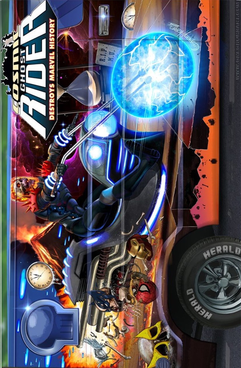 COSMIC GHOST RIDER DESTROYS MARVEL HISTORY #1-HORN