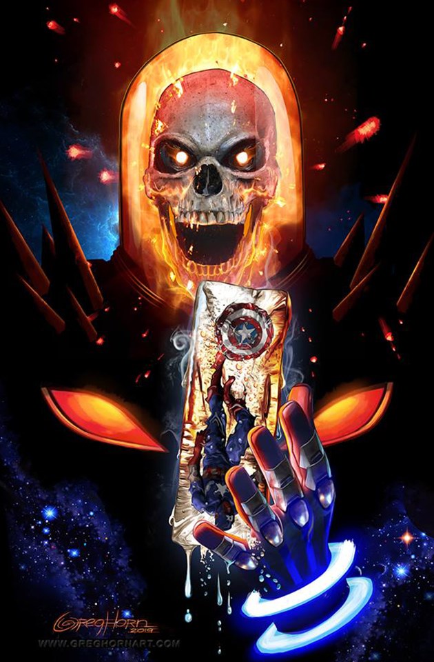 COSMIC GHOST RIDER DESTROYS MARVEL HISTORY #1-HORN-C