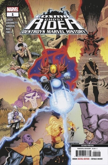 COSMIC GHOST RIDER DESTROYS MARVEL HISTORY #1-2nd
