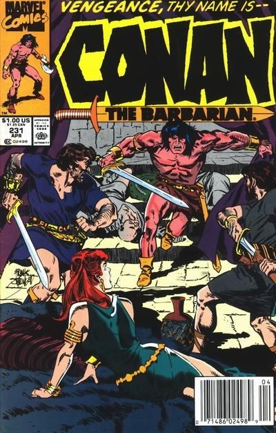 CONAN THE BARBARIAN #231B