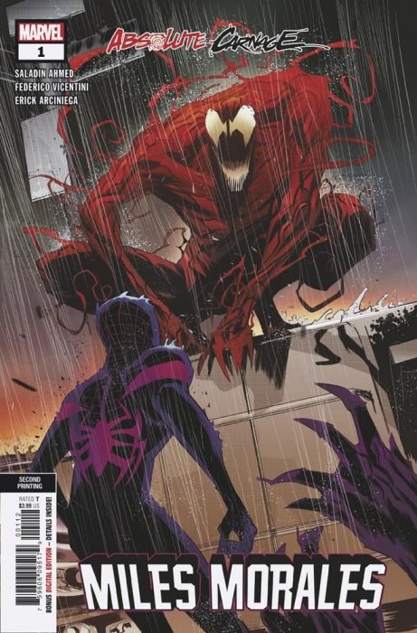 ABSOLUTE CARNAGE: MILES MORALES #1-2nd