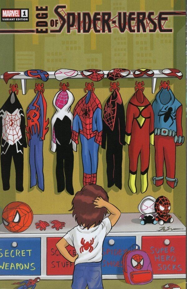 EDGE OF SPIDER-VERSE #1-SDCC