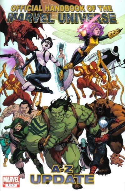 OFFICIAL HANDBOOK OF THE MARVEL UNIVERSE: A TO Z UPDATE #2