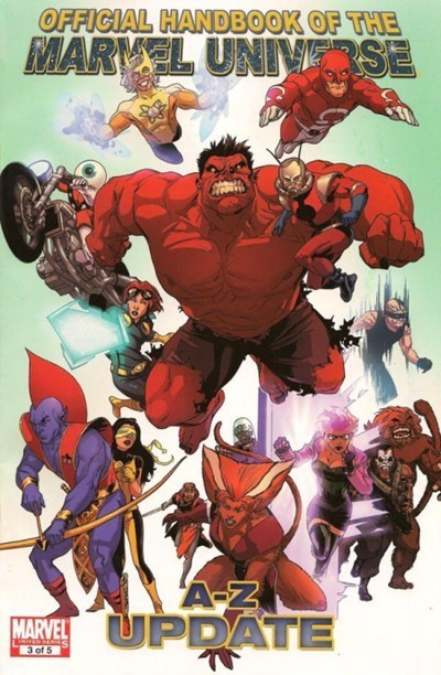 OFFICIAL HANDBOOK OF THE MARVEL UNIVERSE: A TO Z UPDATE #3