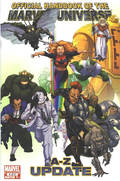 OFFICIAL HANDBOOK OF THE MARVEL UNIVERSE: A TO Z UPDATE #4