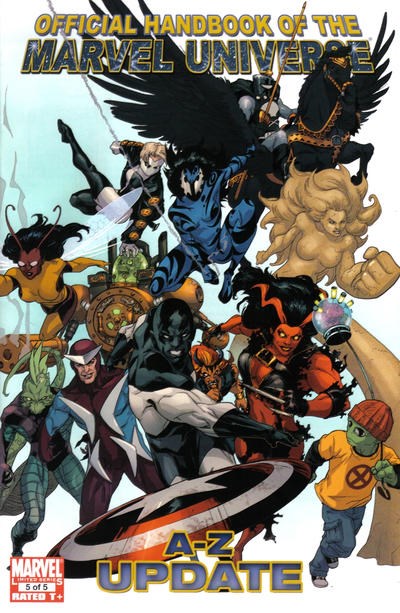 OFFICIAL HANDBOOK OF THE MARVEL UNIVERSE: A TO Z UPDATE #5