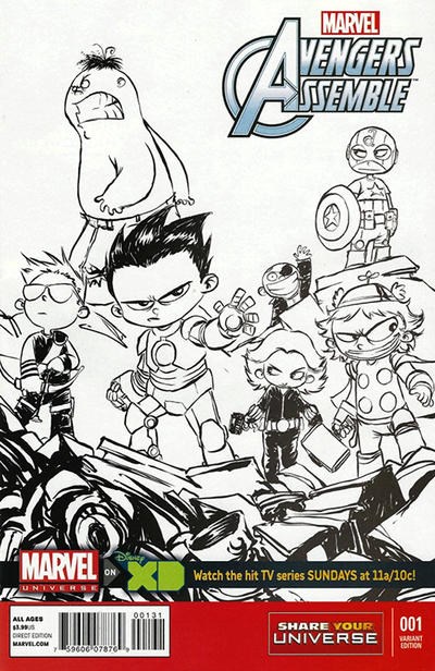 MARVEL UNIVERSE: AVENGERS ASSEMBLE #1-RI-B
