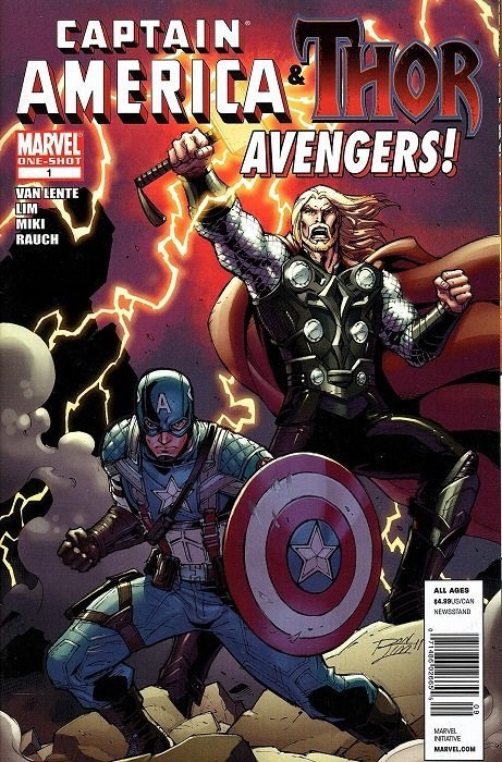 CAPTAIN AMERICA & THOR: AVENGERS #1B