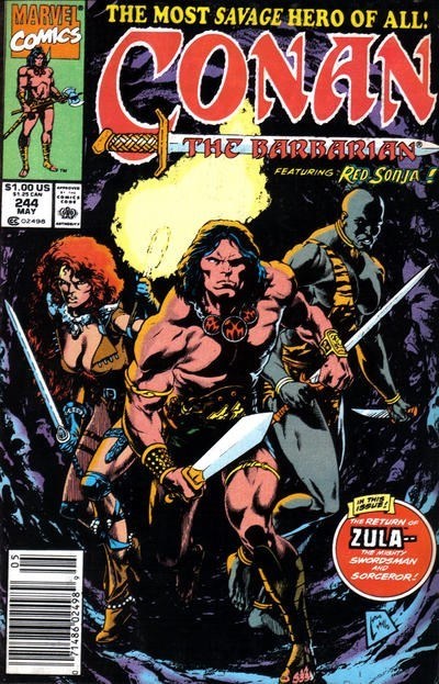 CONAN THE BARBARIAN #244B