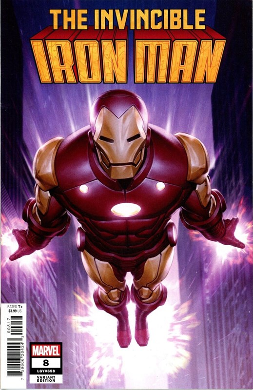 INVINCIBLE IRON MAN #8-RI-B