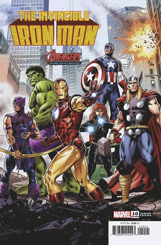INVINCIBLE IRON MAN #10D