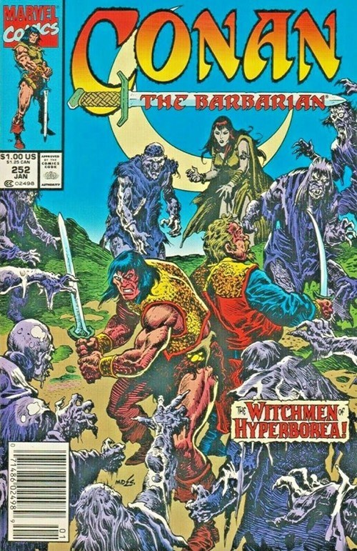 CONAN THE BARBARIAN #252B