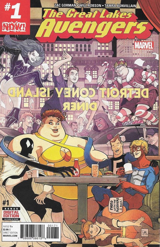 GREAT LAKES AVENGERS #1-WALM