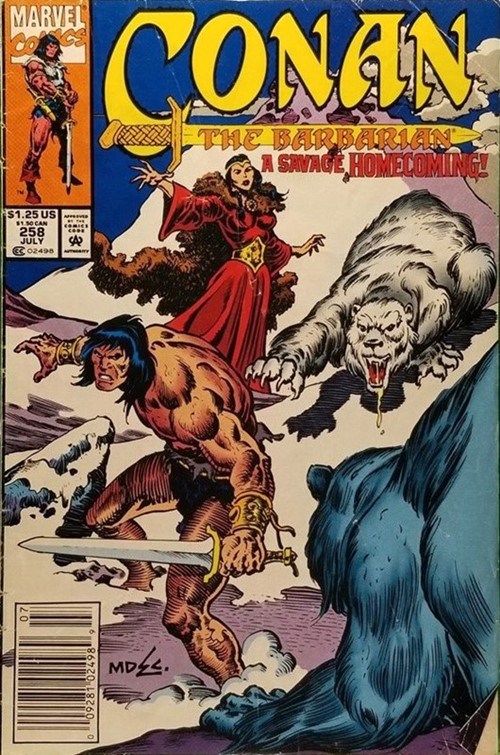 CONAN THE BARBARIAN #258B