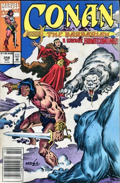 CONAN THE BARBARIAN #258C