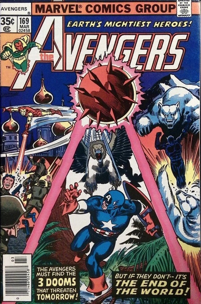 AVENGERS #169