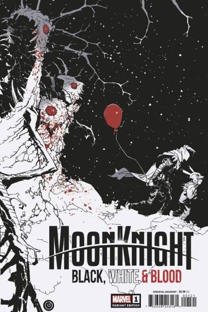 MOON KNIGHT: BLACK, WHITE & BLOOD #1B