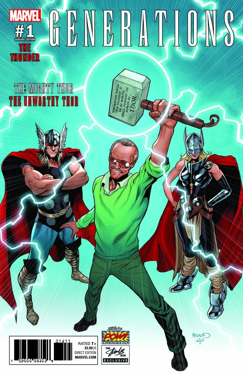 GENERATIONS: THE UNWORTHY THOR & THE MIGHTY THOR #1-STAN