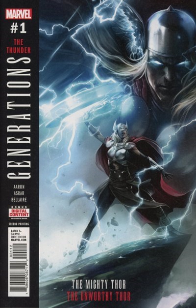 GENERATIONS: THE UNWORTHY THOR & THE MIGHTY THOR #1-2nd