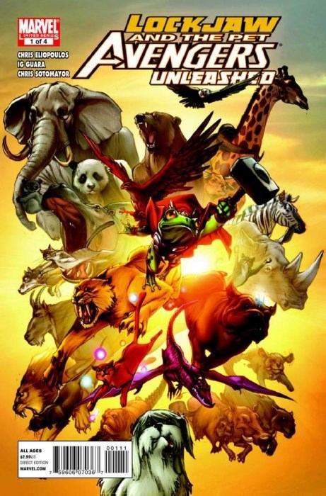 LOCKJAW AND THE PET AVENGERS: UNLEASHED #1