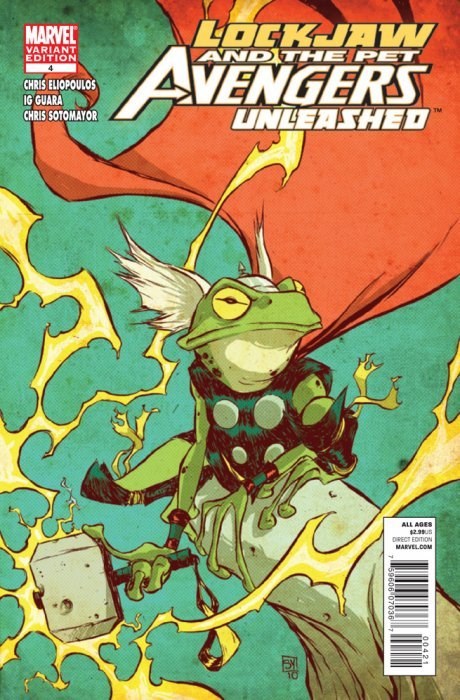 LOCKJAW AND THE PET AVENGERS: UNLEASHED #4-RI
