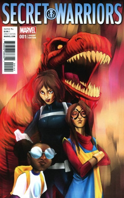 SECRET WARRIORS #1-RI-B